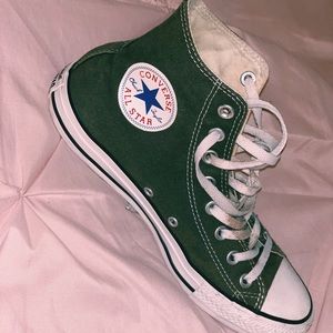 Olive Green Converse/Chuck Taylor's